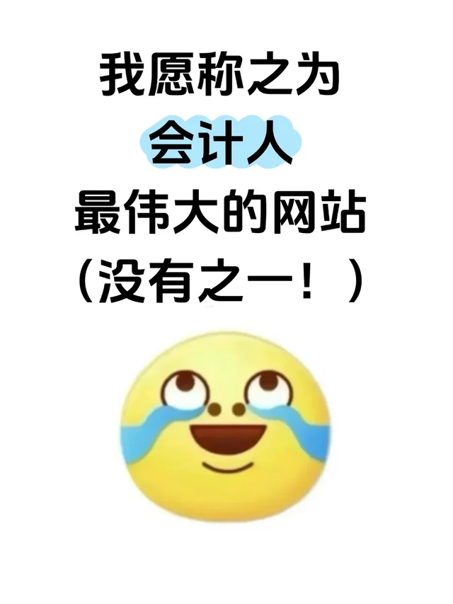 我愿称之为会计人最伟大的网站