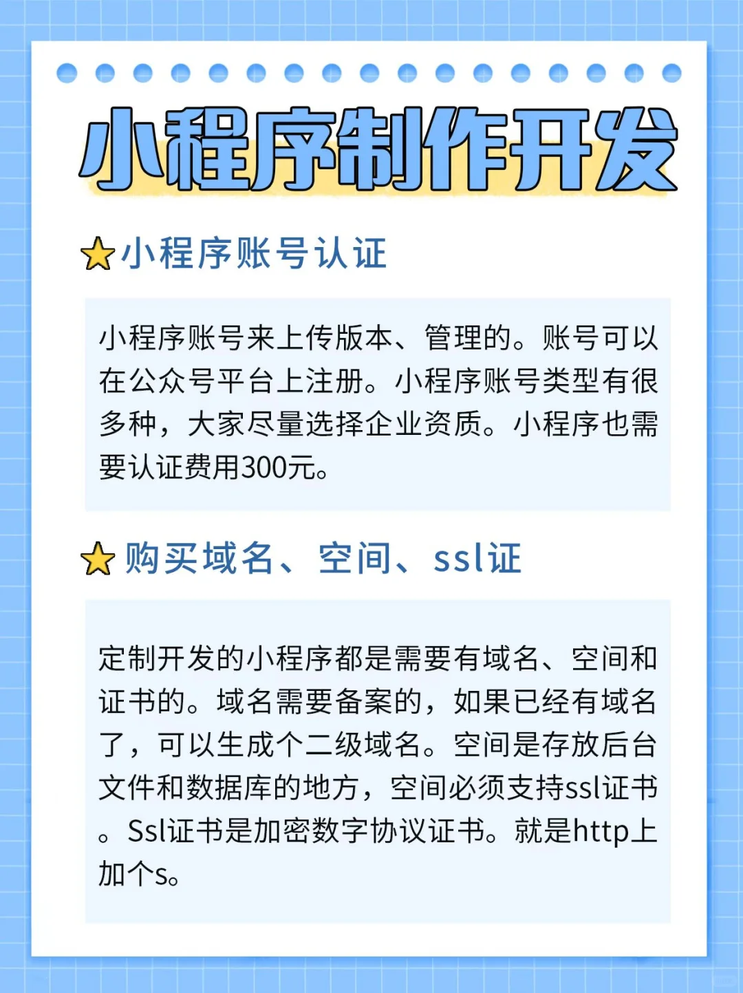 小程序开发完整流程