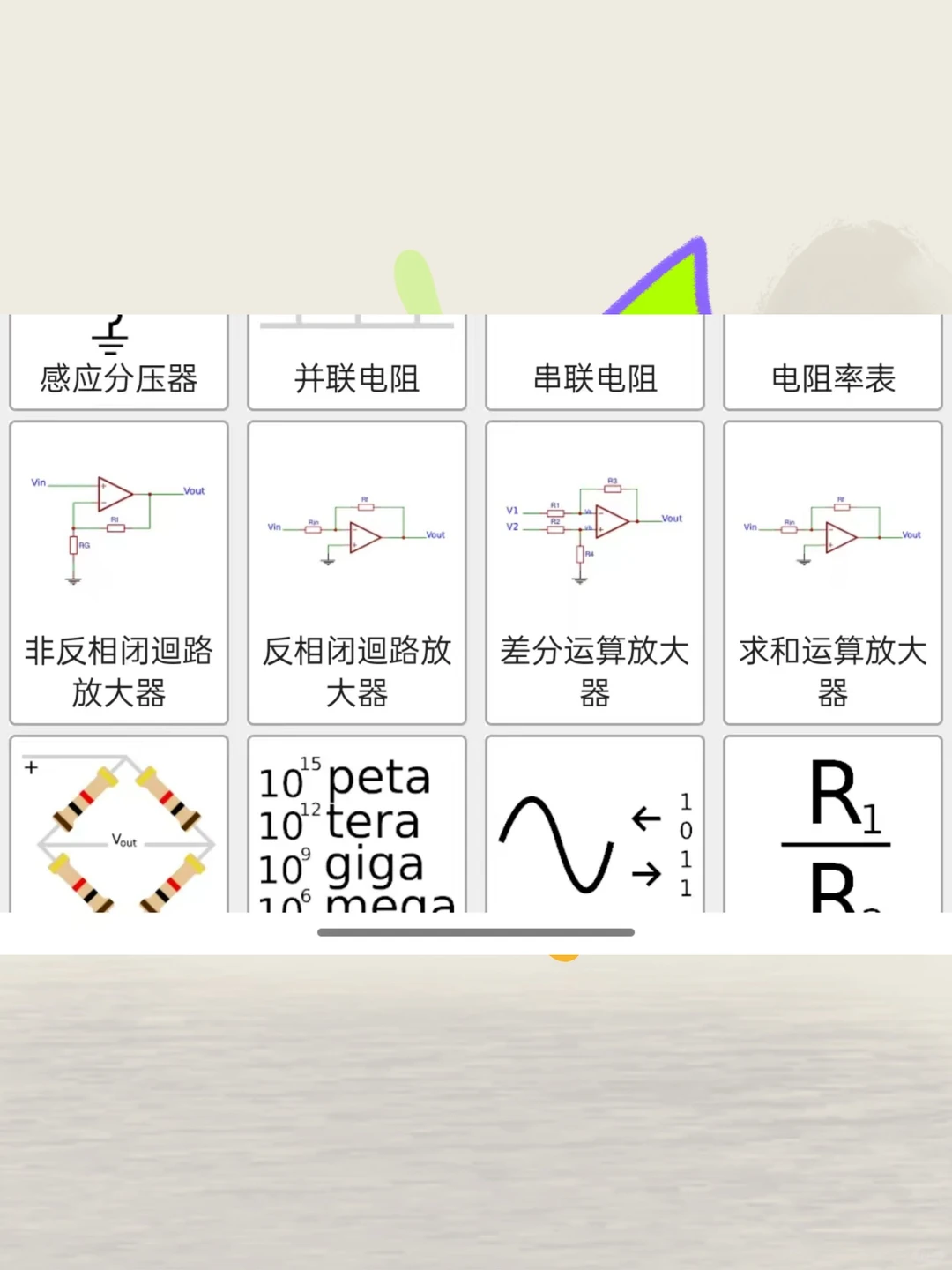 电工软件实用电子小工具