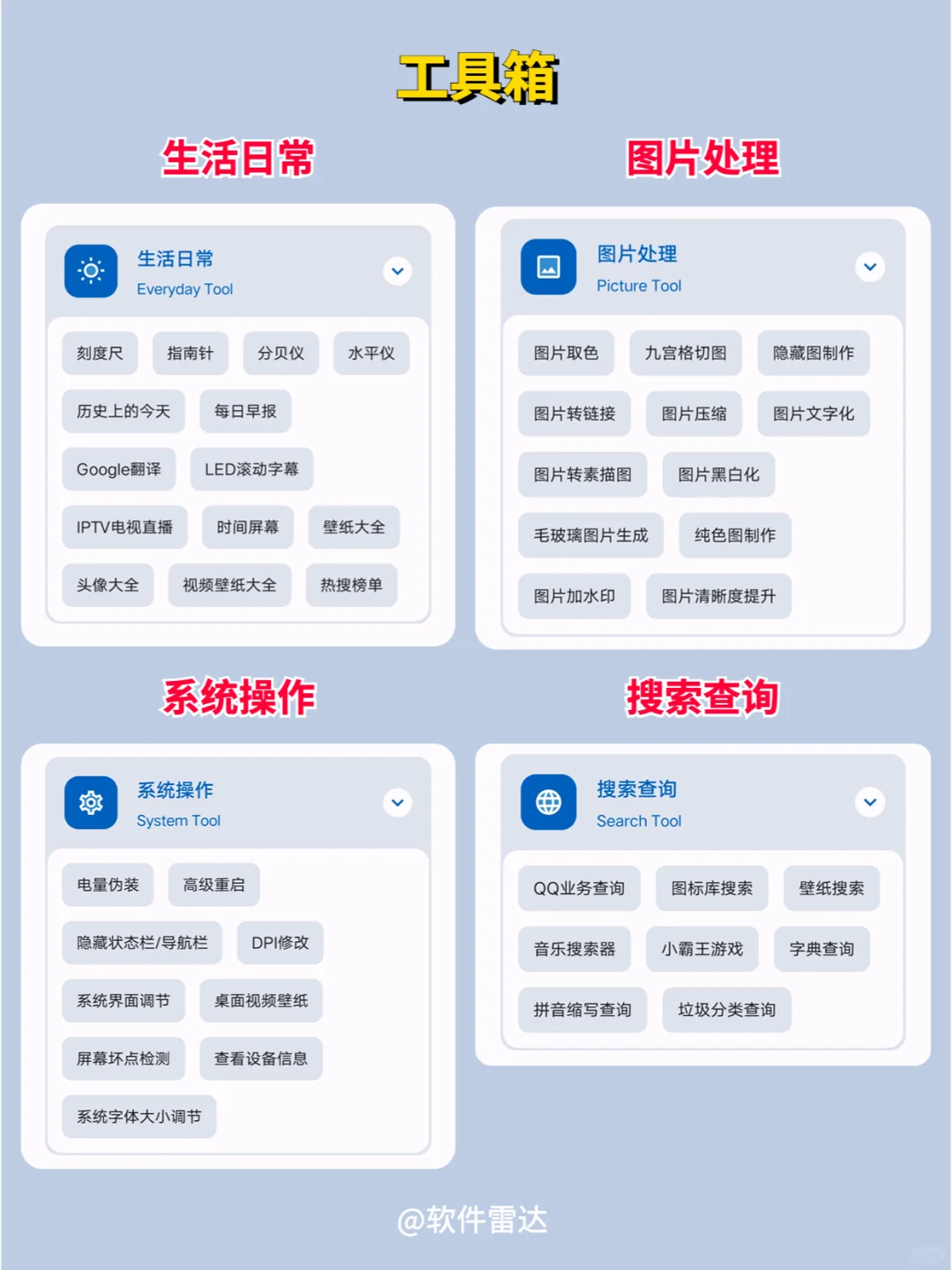 一款宝藏手机工具箱App，它功能也太全了啊