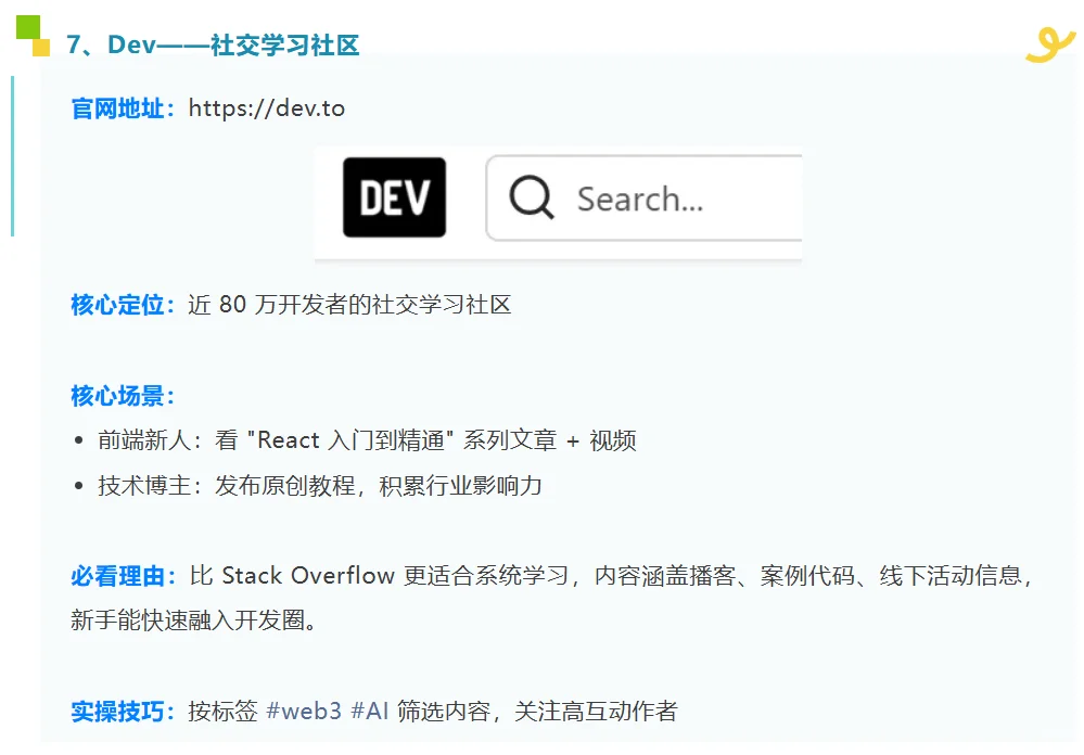 国外主流网站推荐（第4期开发与学术类）