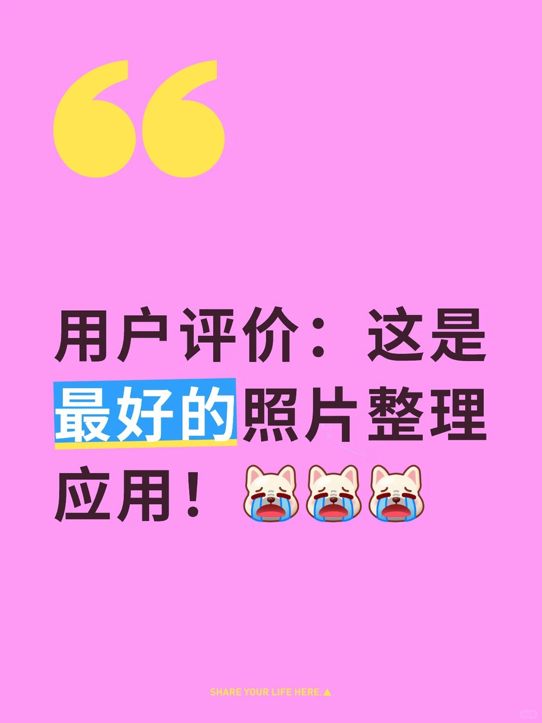 用户评价最好的照片整理APP