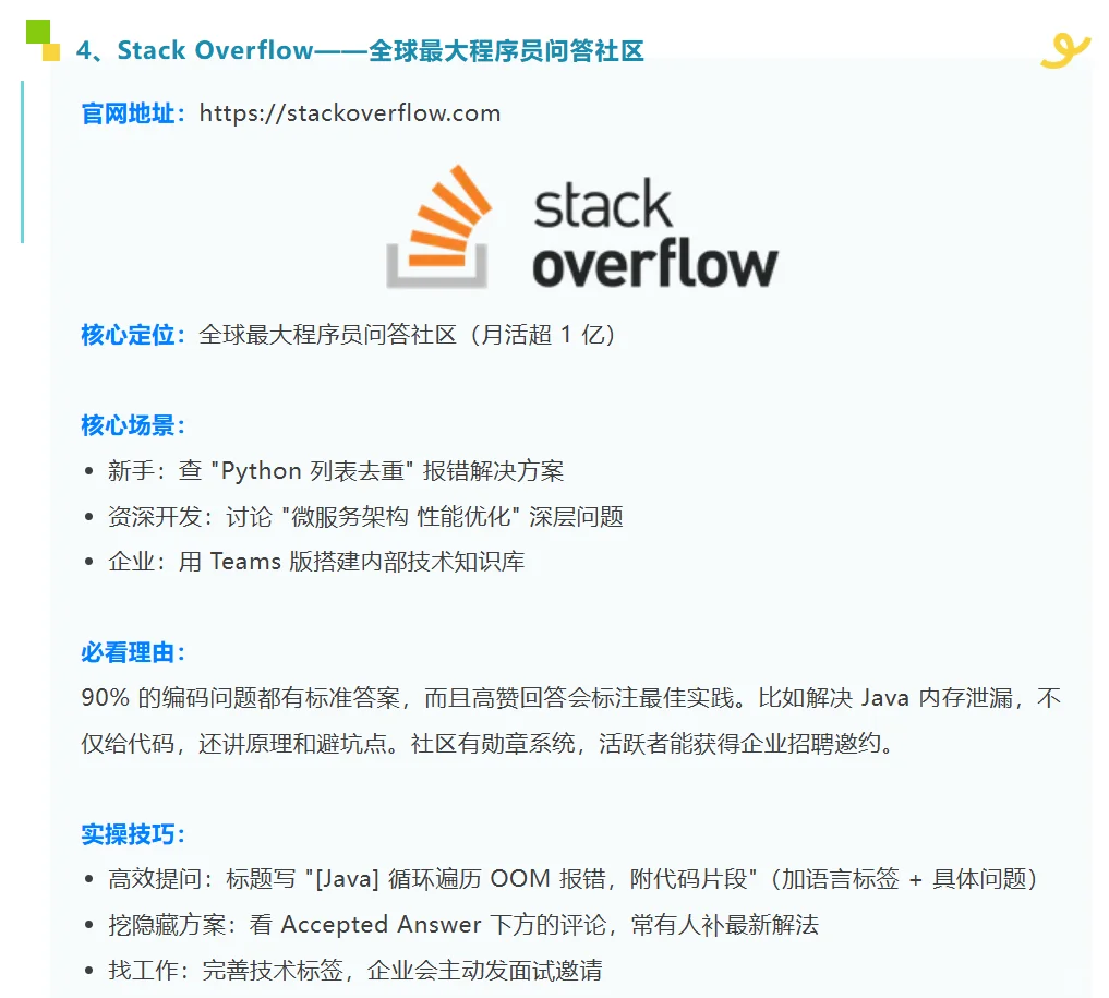 国外主流网站推荐（第4期开发与学术类）