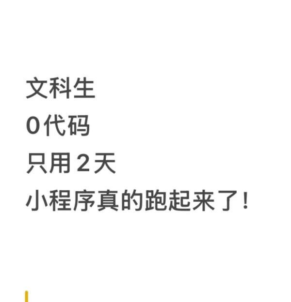 没学过编程的我也能做出个小产品