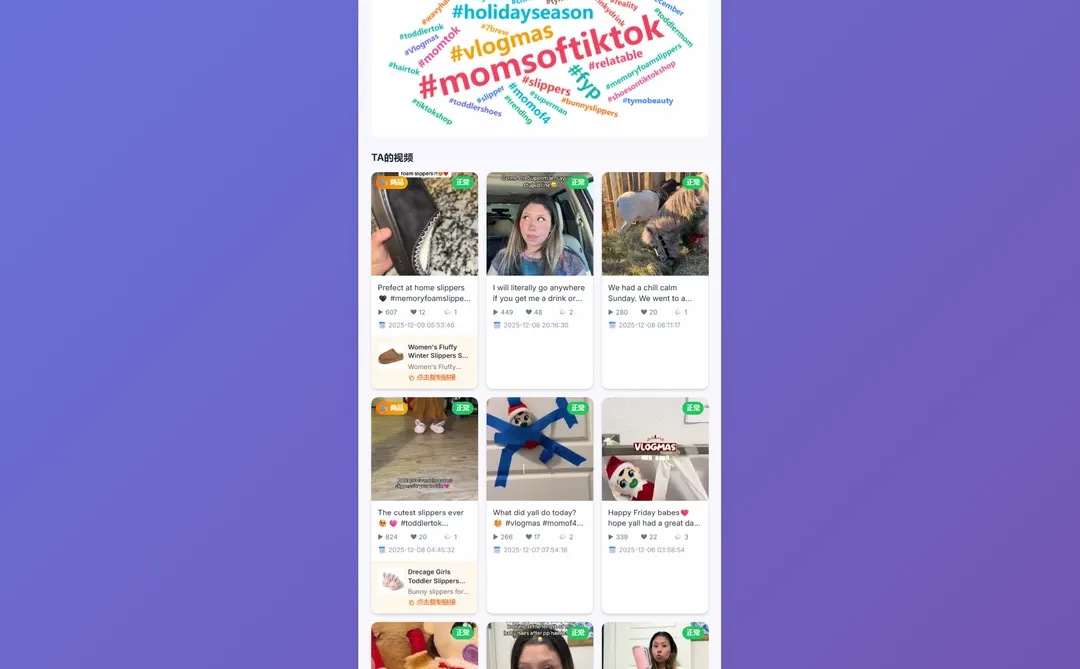 最近发现一个好用的 TikTok 数据分析网站