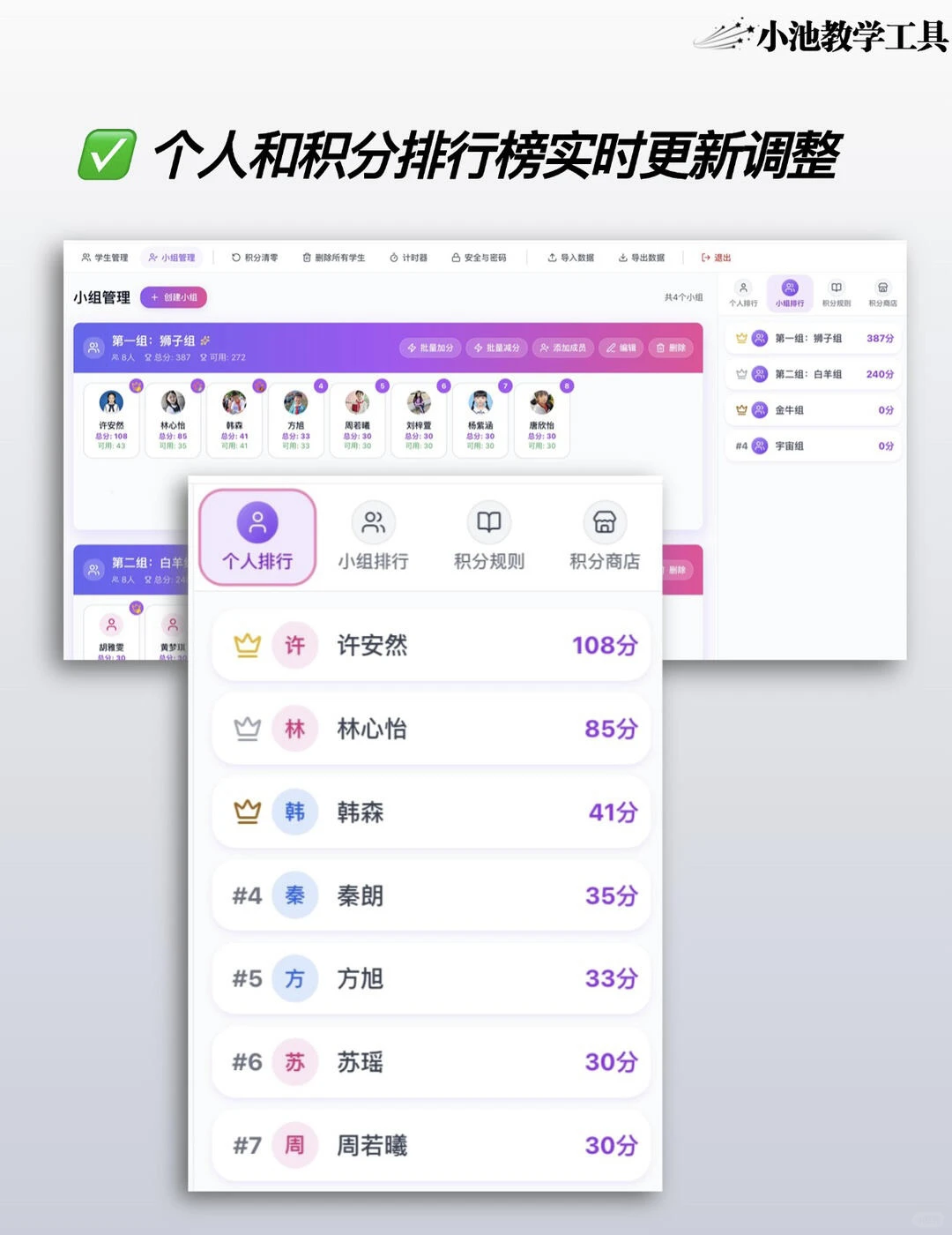 我把办主任积分管理神器做成了一个网站