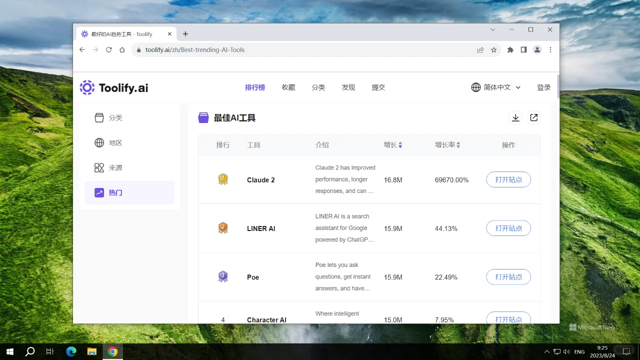 集合超过5600个AI在线工具