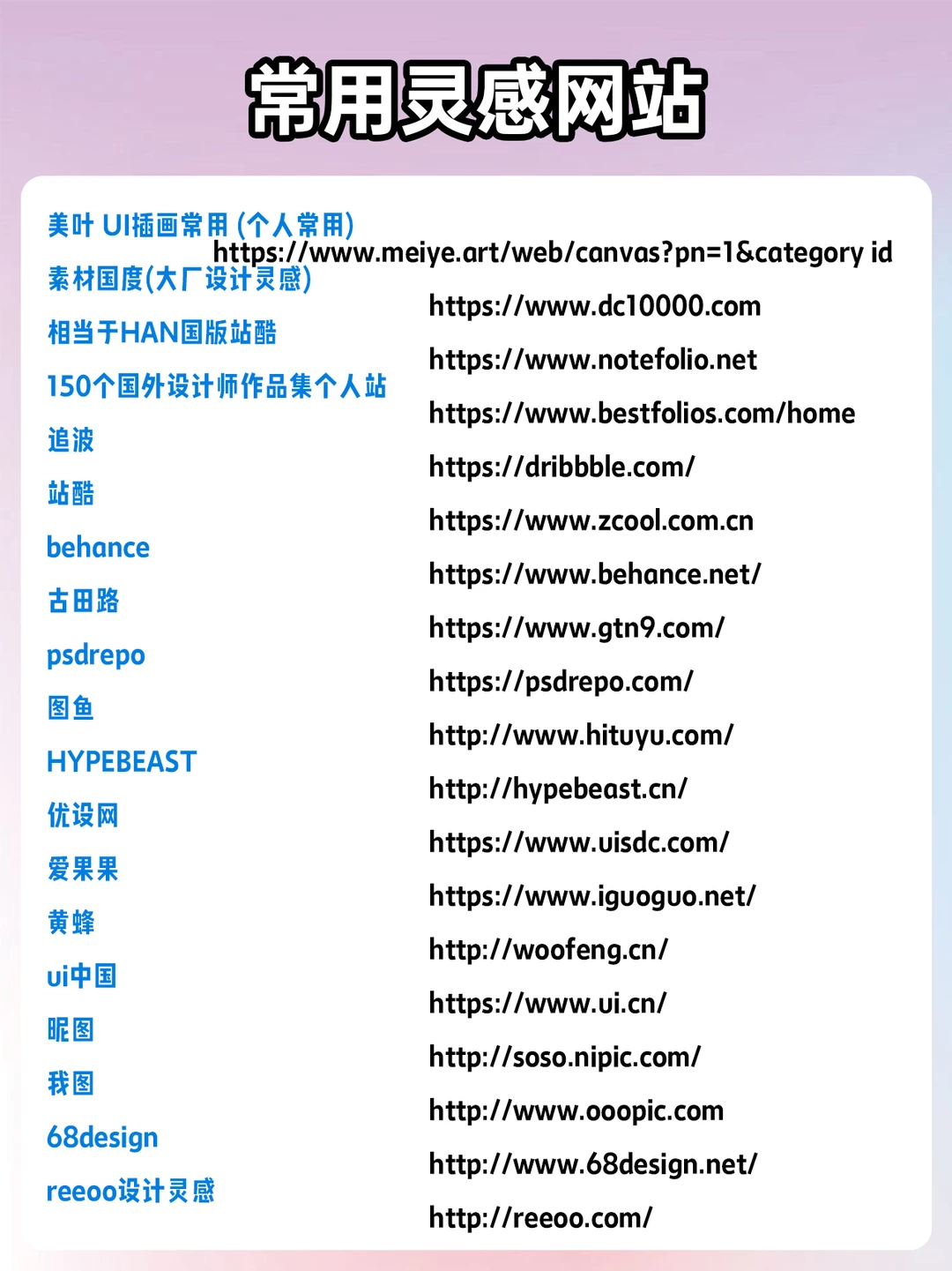 月薪3w的设计师私藏的宝藏工具库｜新人必看