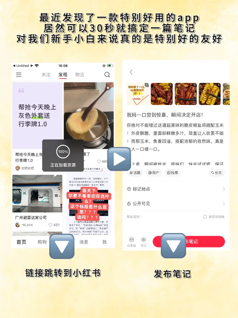 太🐮了，居然三步就搞定了一篇笔记！