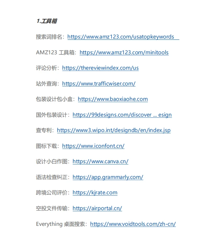 亚马逊实用网站工具插件分享