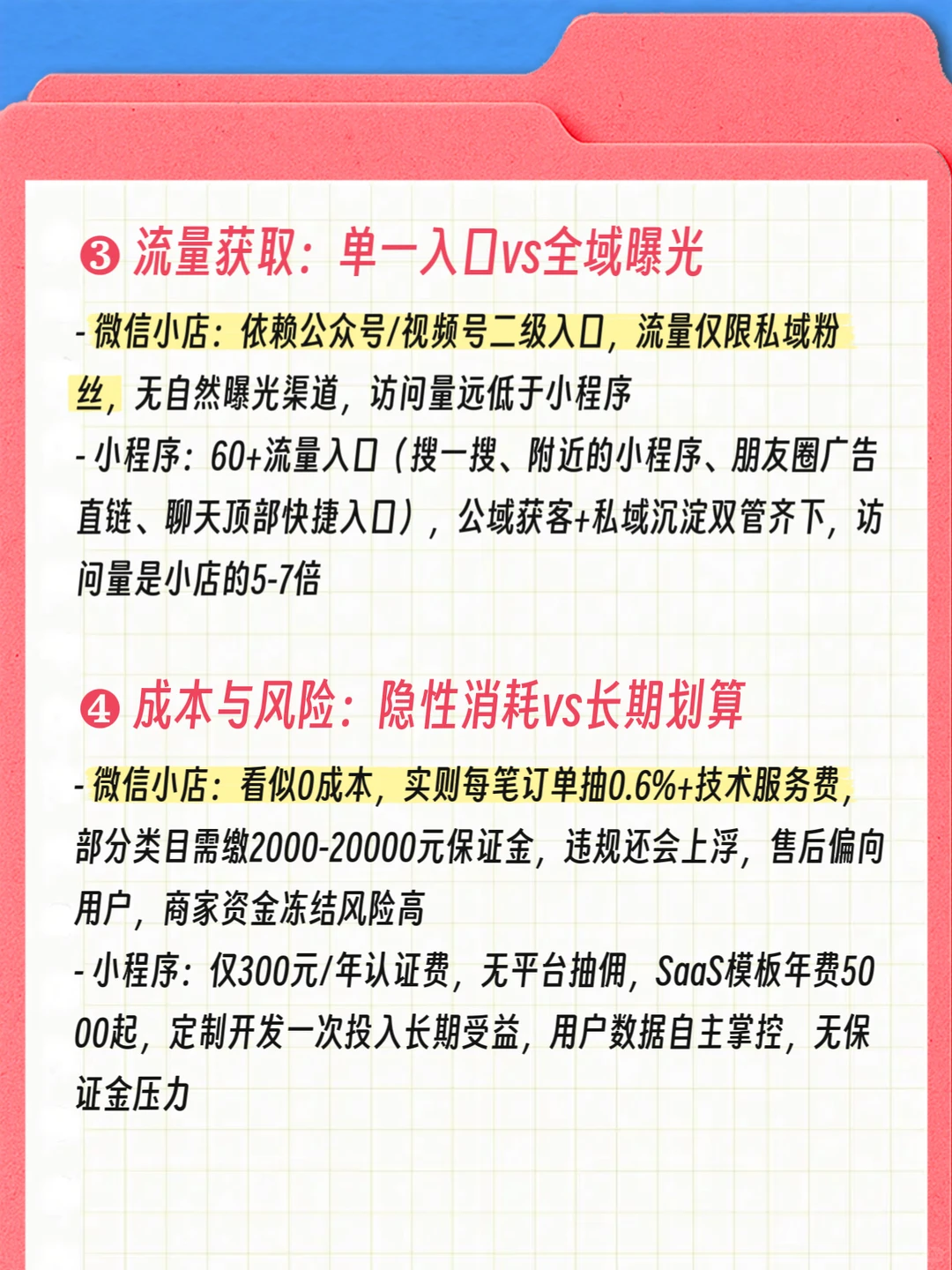 纠结做微信小店还是小程序？新手开店🔥