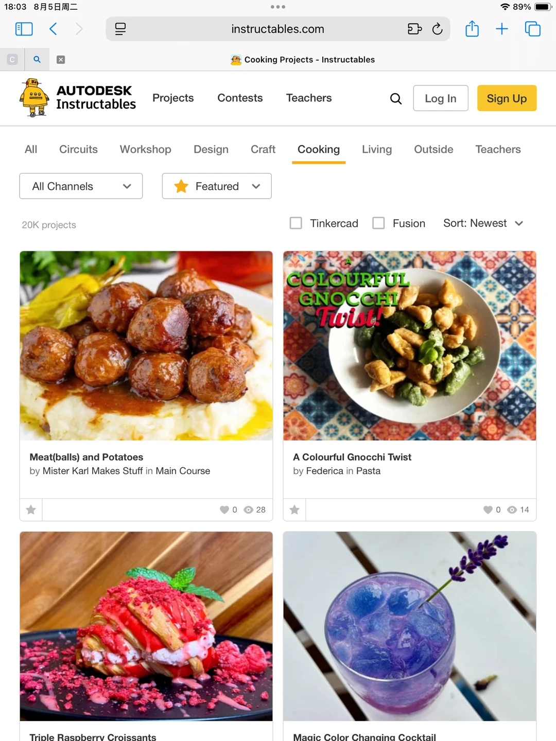 发现了一个DIY制作创意分享的网站