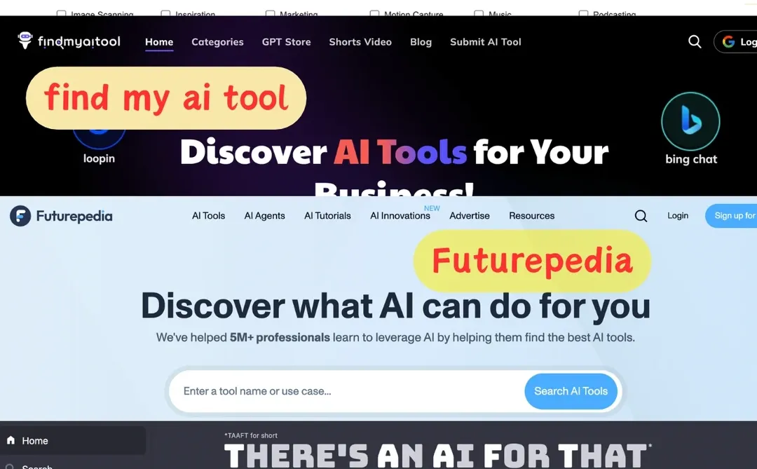 这些网站的AI工具足够你挑了
