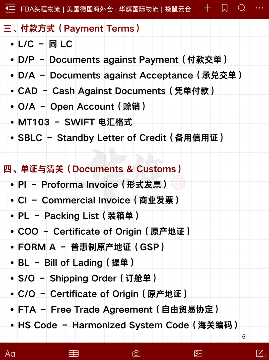 外贸人必备宝藏APP！外贸术语120条