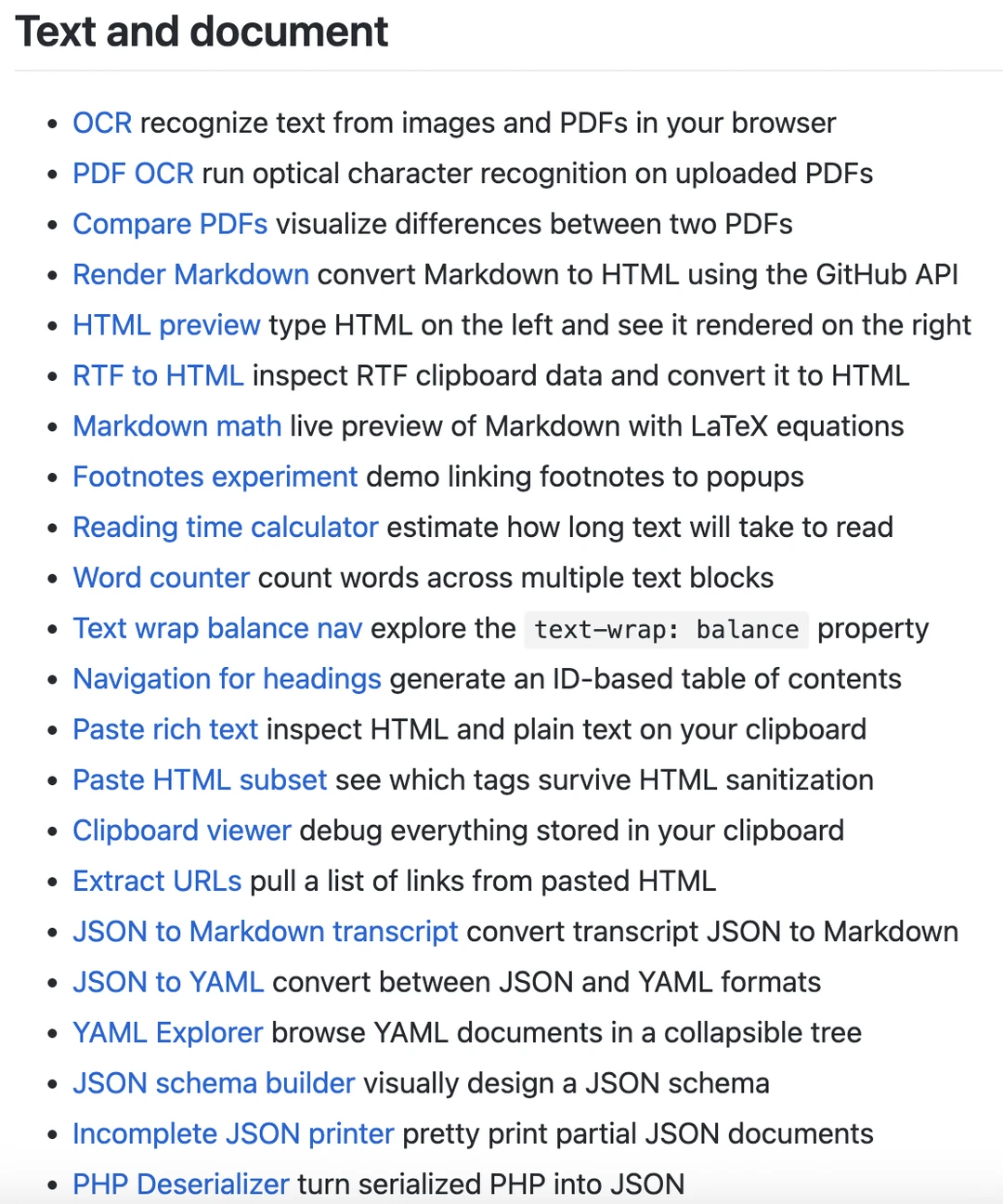 再也不用到处找工具，一个网站搞定所有需求