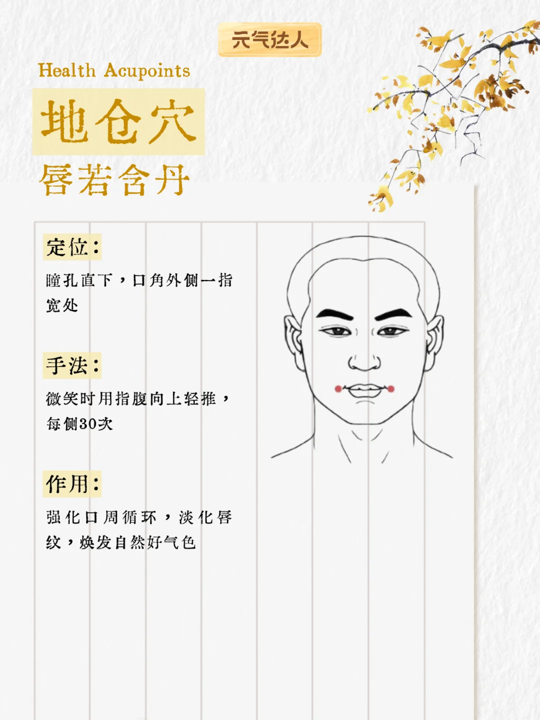 中医：常按这6个穴位，不化妆都好看！