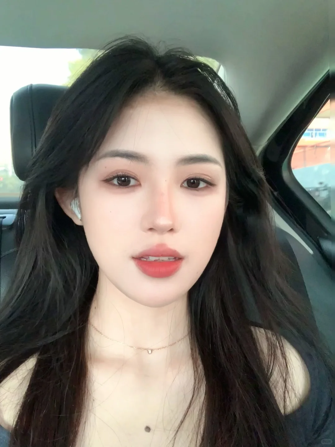 化了一个很满意的妆