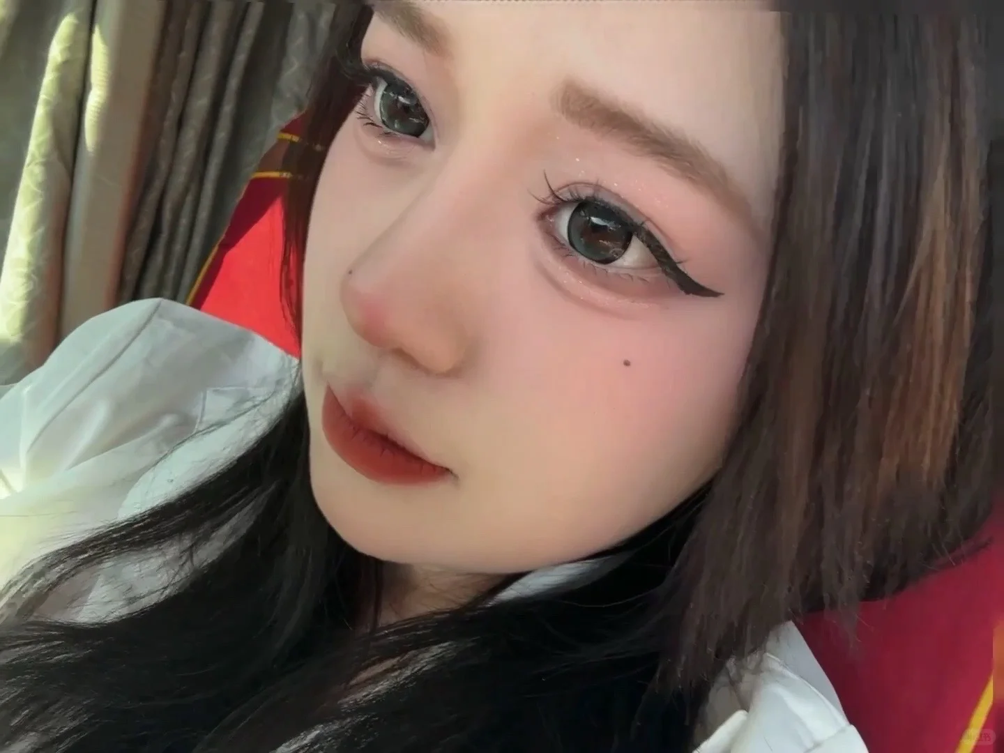 好喜欢我的新眼珠子 喜欢我的鼻子 我满意