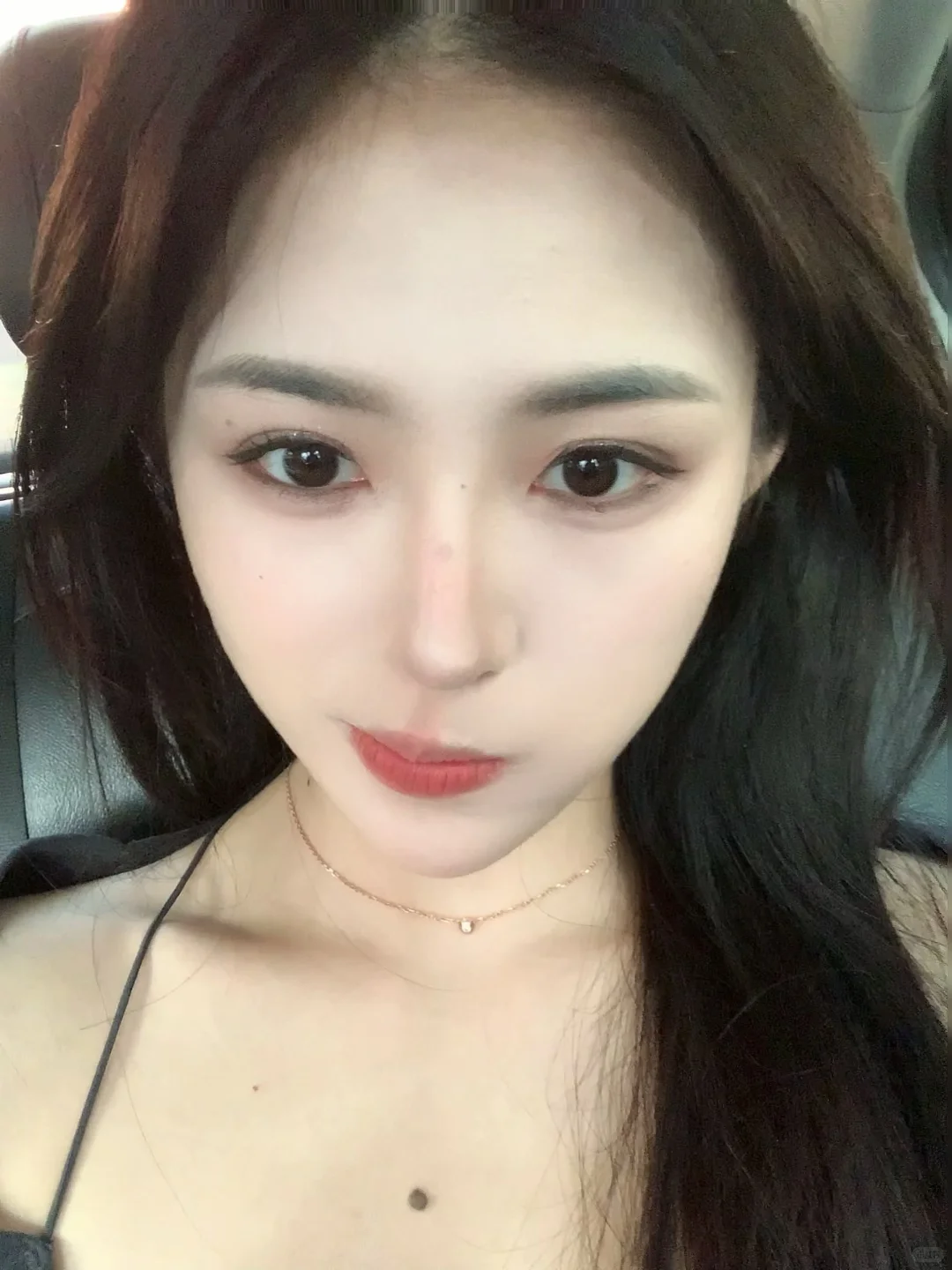 化了一个很满意的妆