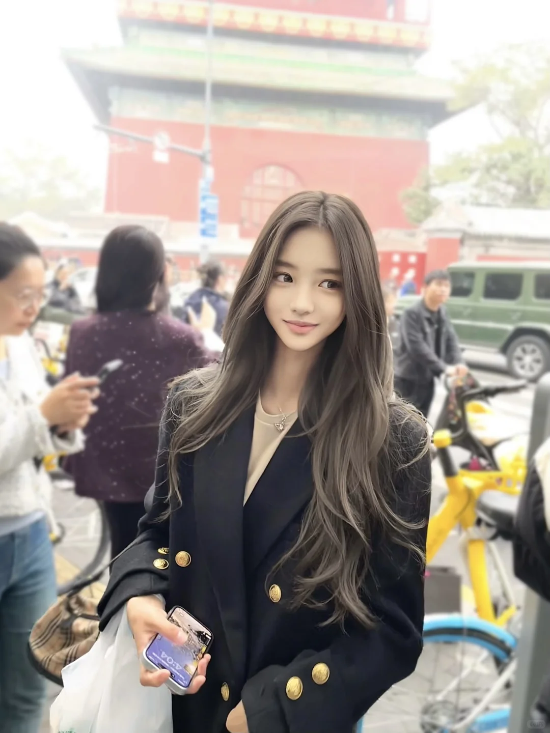 微调后淡妆就够啦