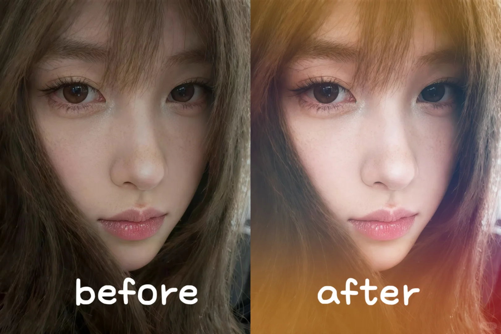 专属于霓虹滤镜的氛围感