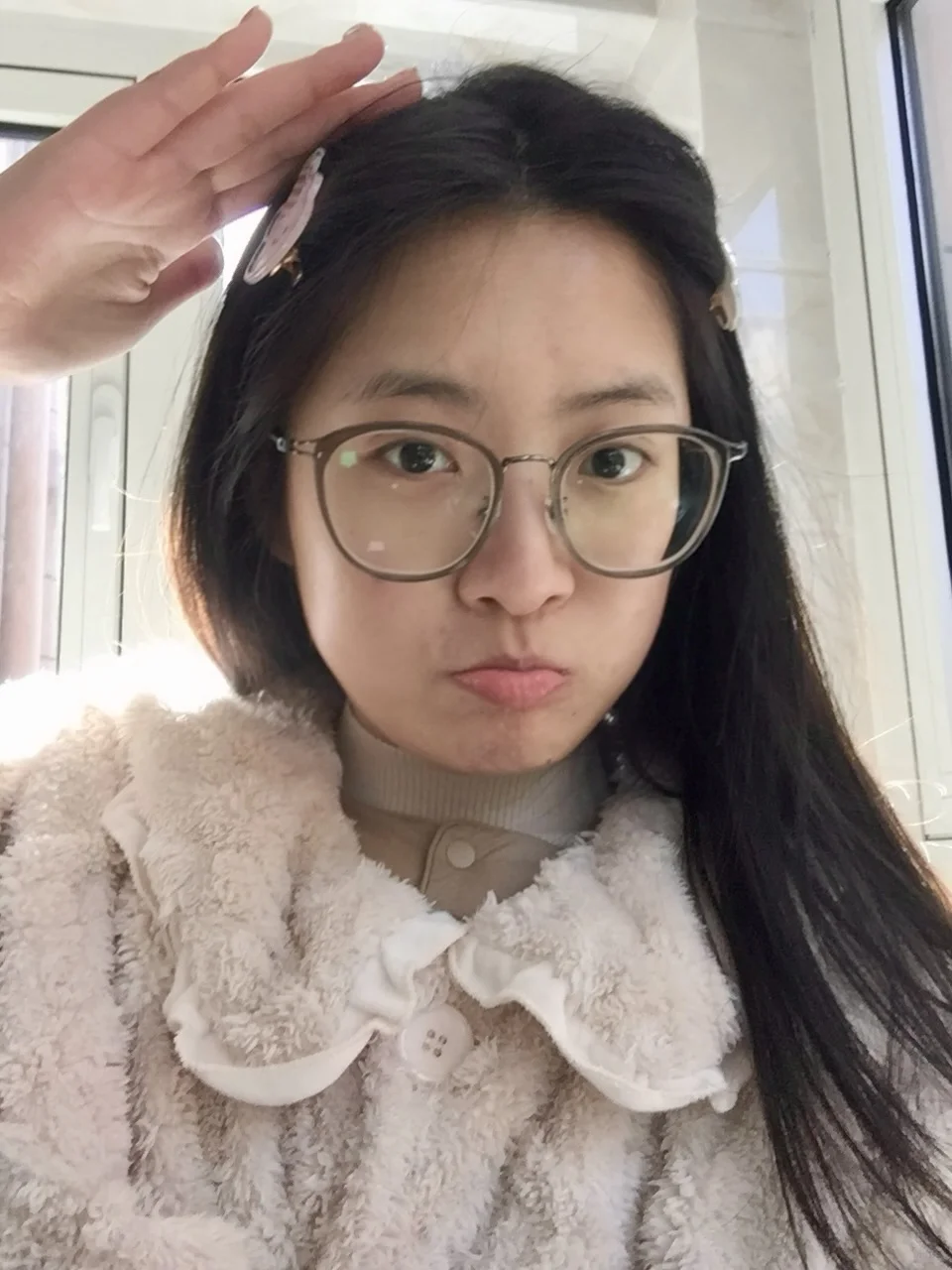 6p拍照真的太棒啦！爱上自己的素颜！