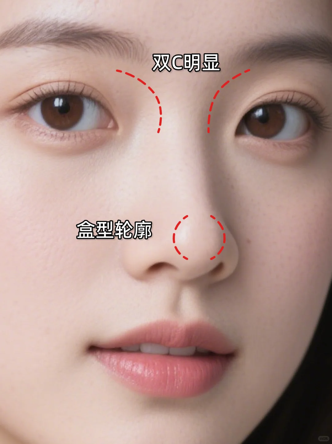 幼态妈生鼻模板 白月光天菜👃