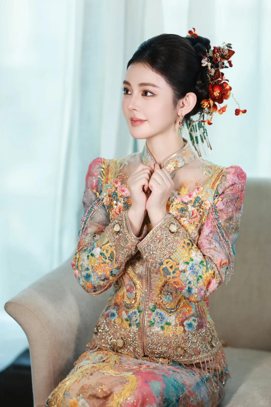 她的脸也太完美了吧