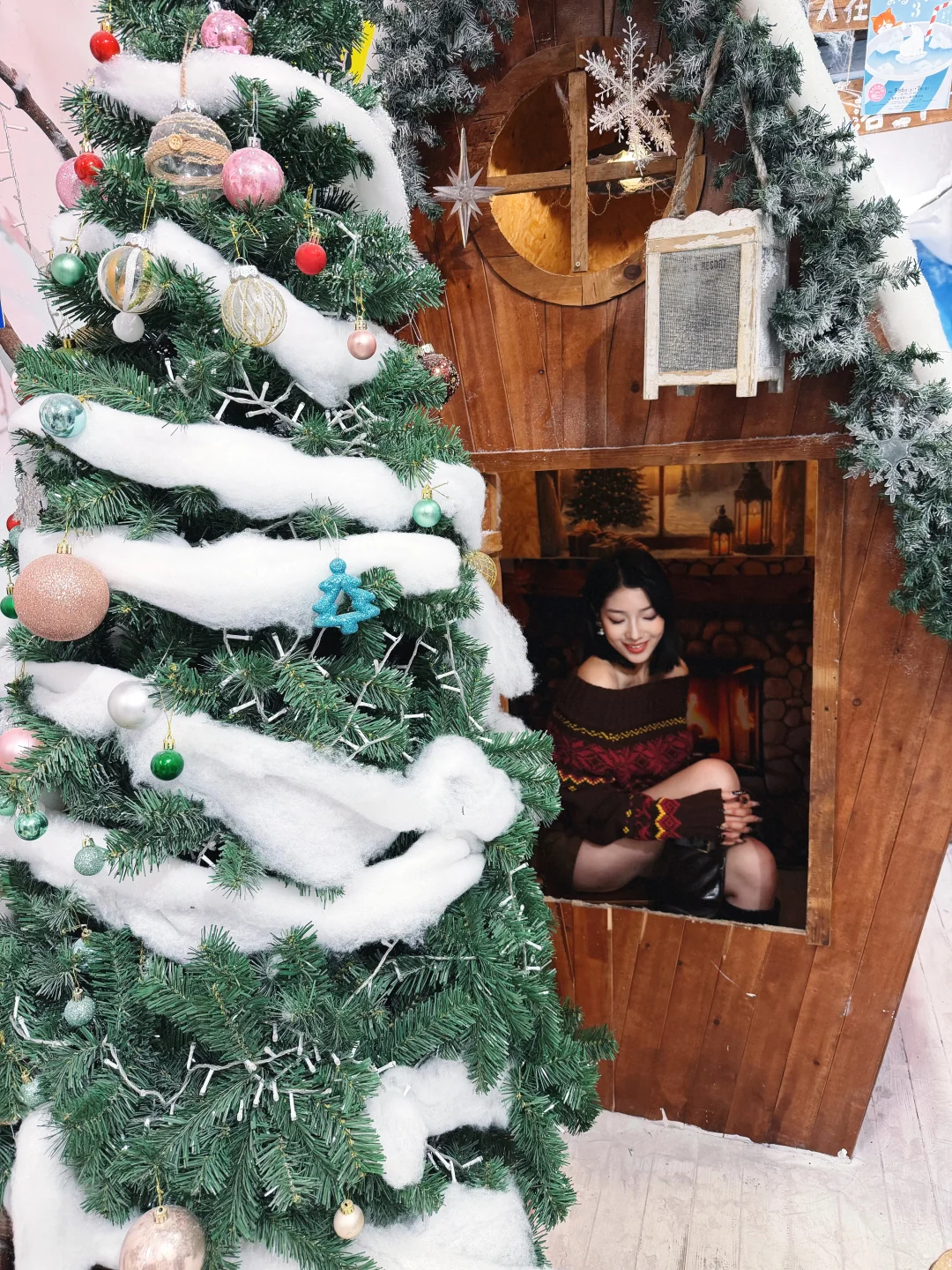 发现自己笑起来还挺美嘟✨