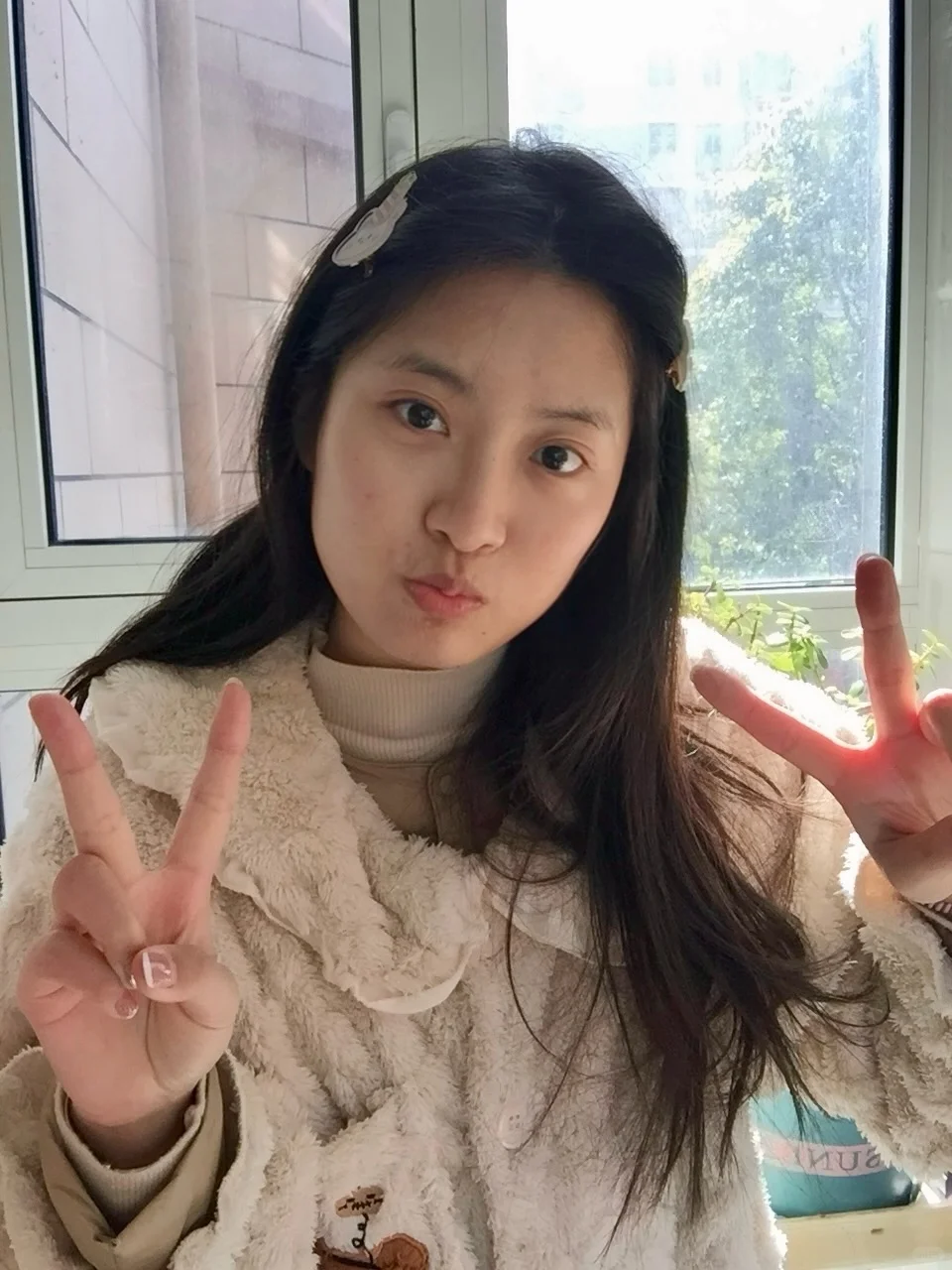 6p拍照真的太棒啦！爱上自己的素颜！