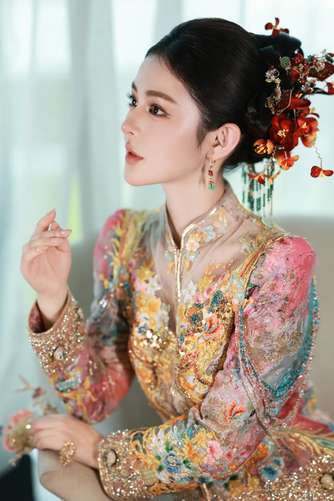 她的脸也太完美了吧