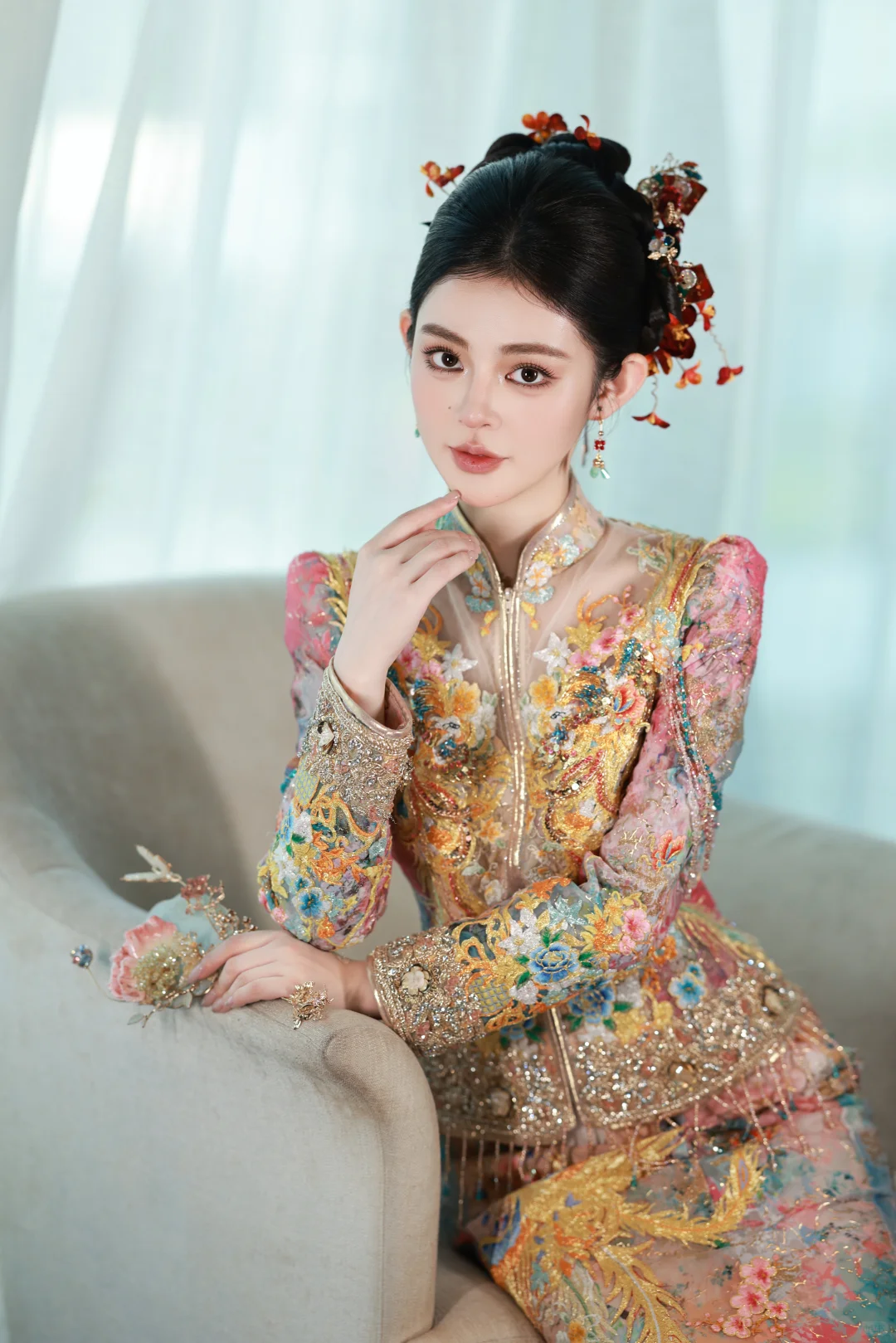 她的脸也太完美了吧