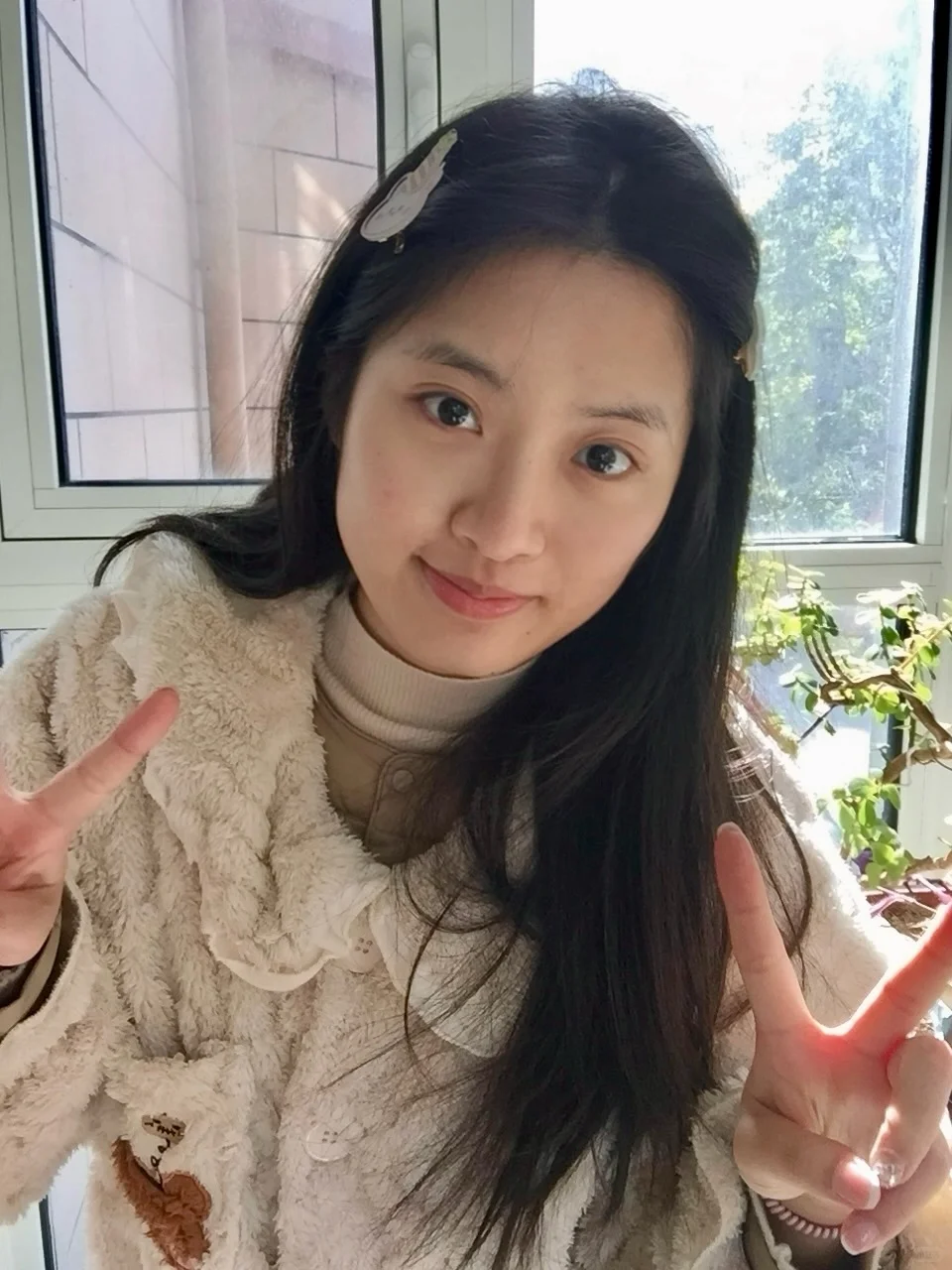 6p拍照真的太棒啦！爱上自己的素颜！