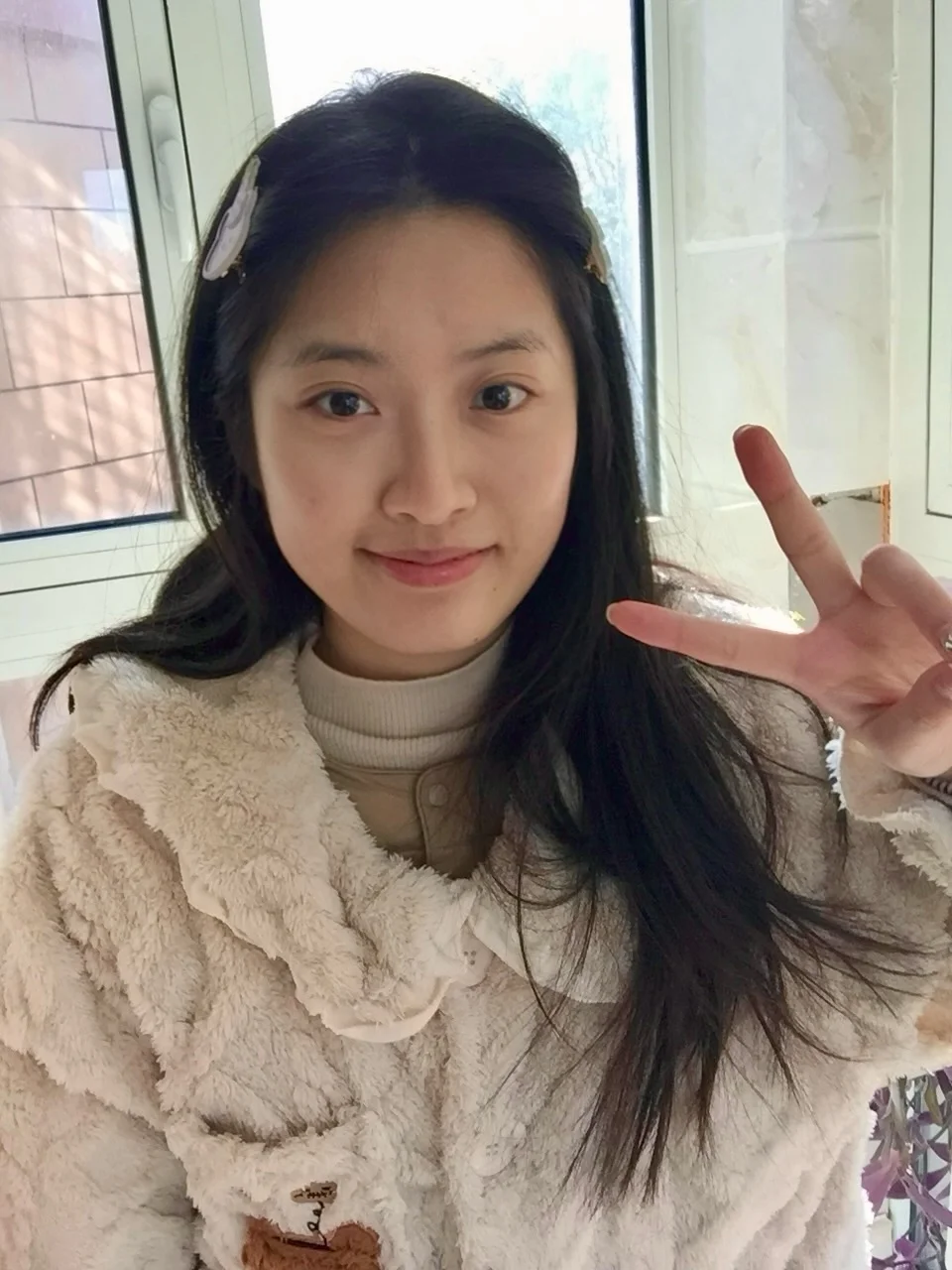 6p拍照真的太棒啦！爱上自己的素颜！