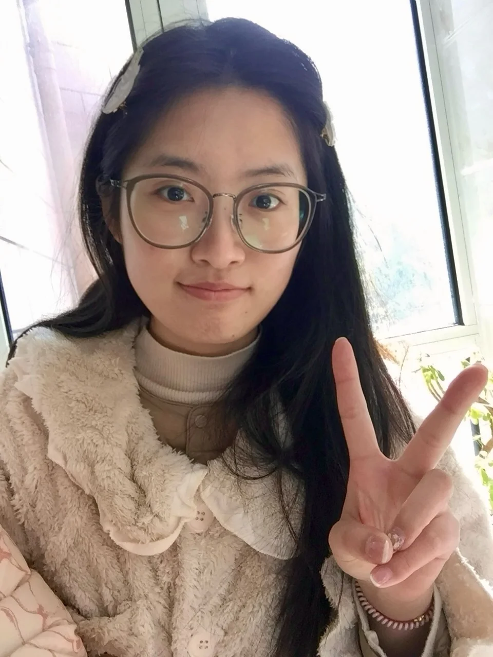 6p拍照真的太棒啦！爱上自己的素颜！