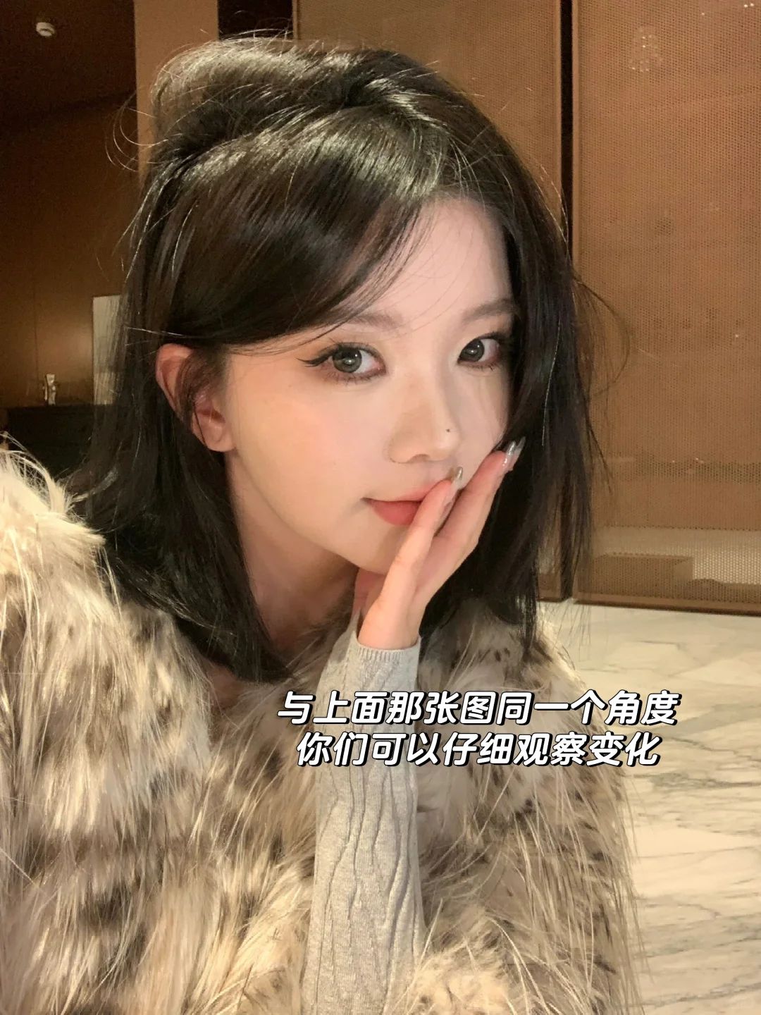 我特别懂她为什么要做这个鼻子