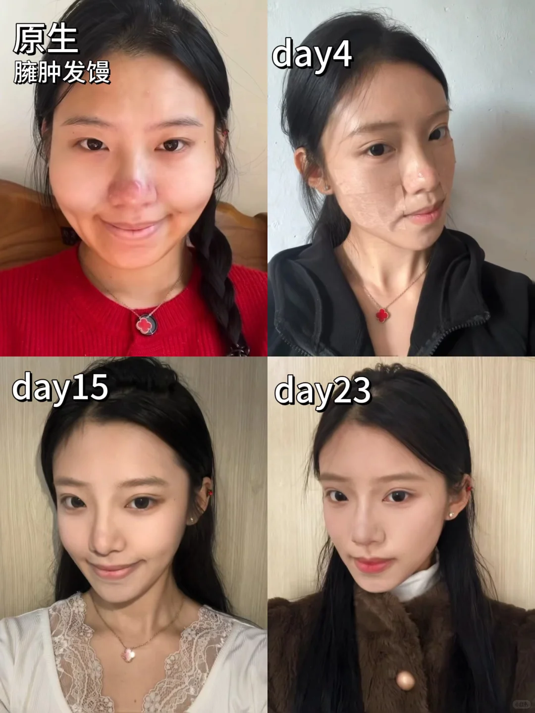 给肉肉脸女生一点震撼！