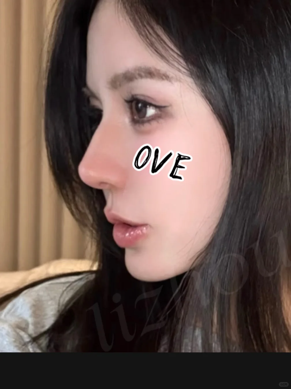 LOVE鼻梁