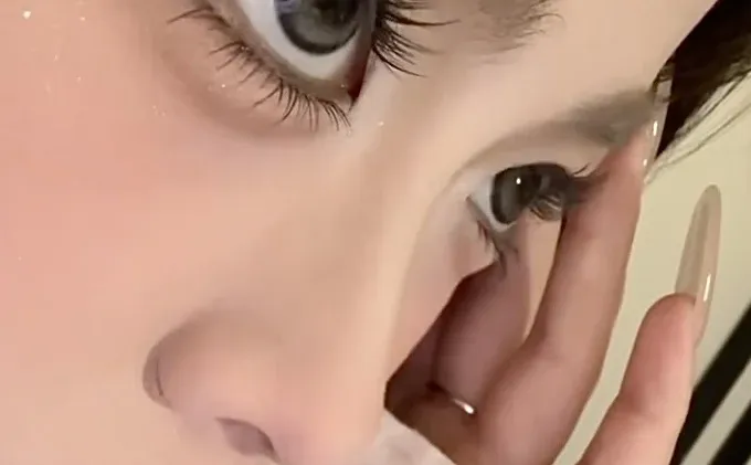 乐从 精致网感妆 真的太韩了