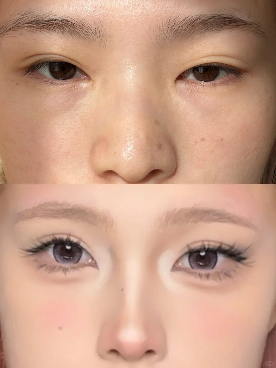 卸了妆大家都一样嘛