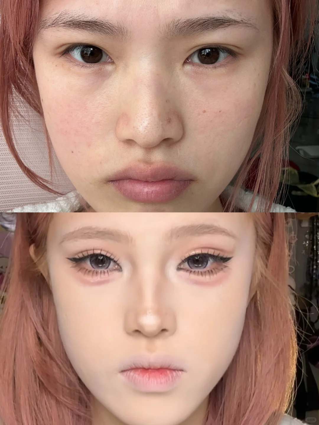 卸了妆大家都一样嘛