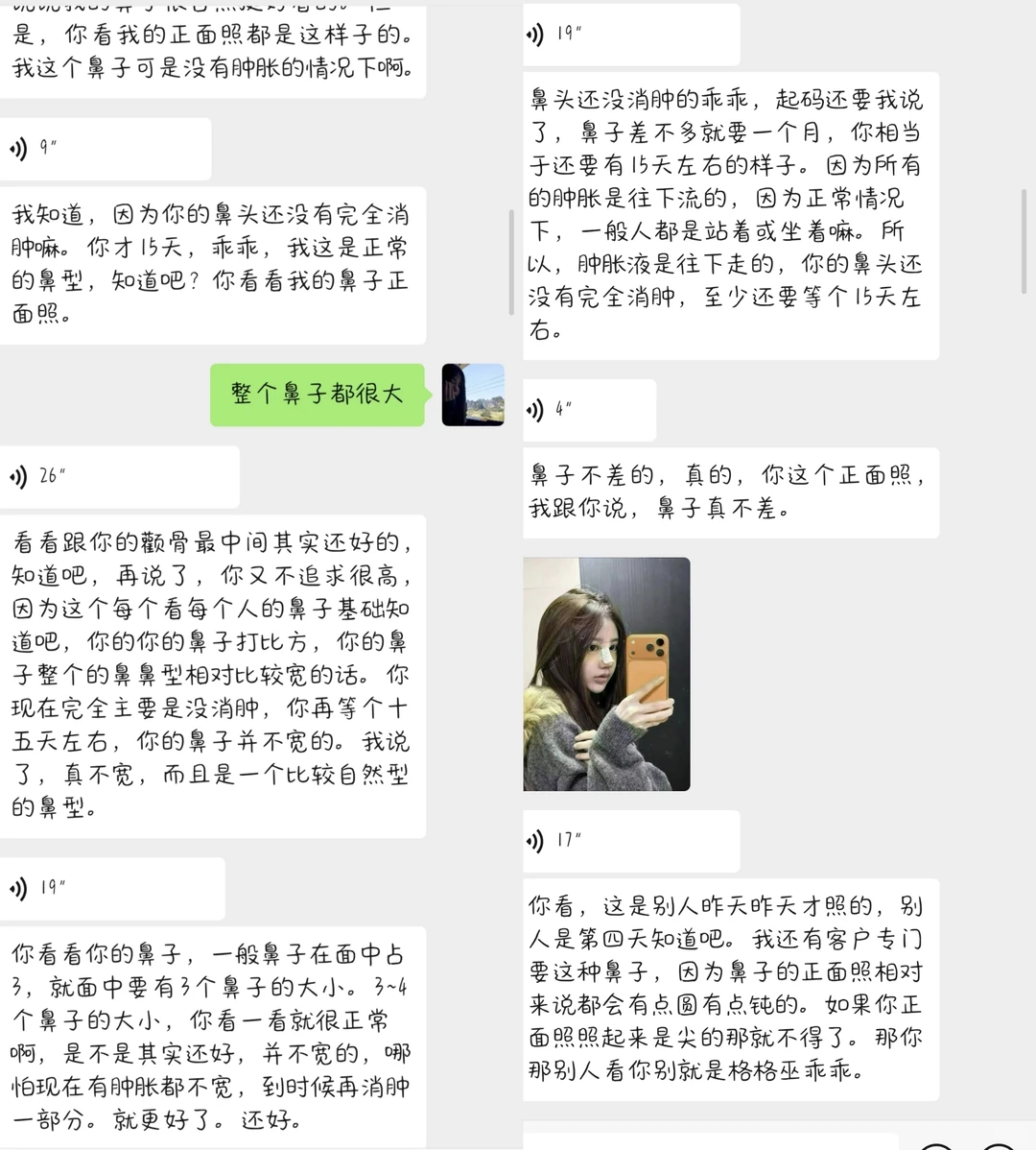 鼻子做成这样还跟我说我要求高