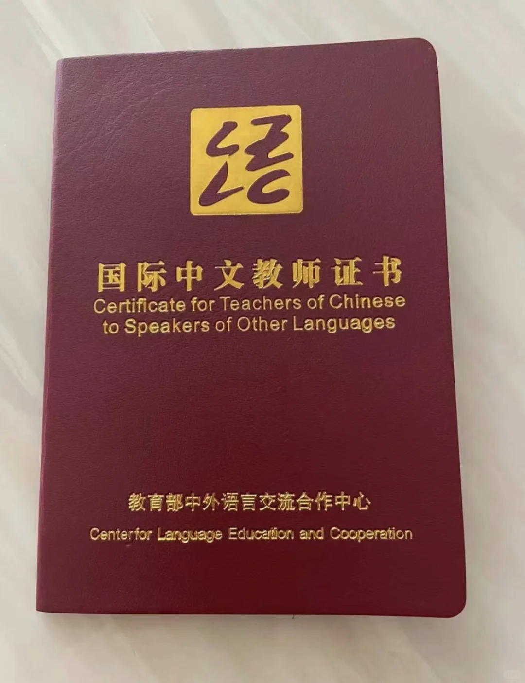 拿下国际中文教师证书啦🥳