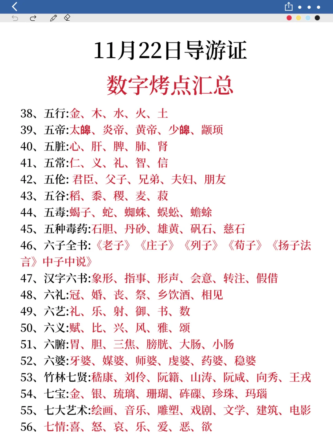 导游资格证，去年压的挺准，今年看看行不行