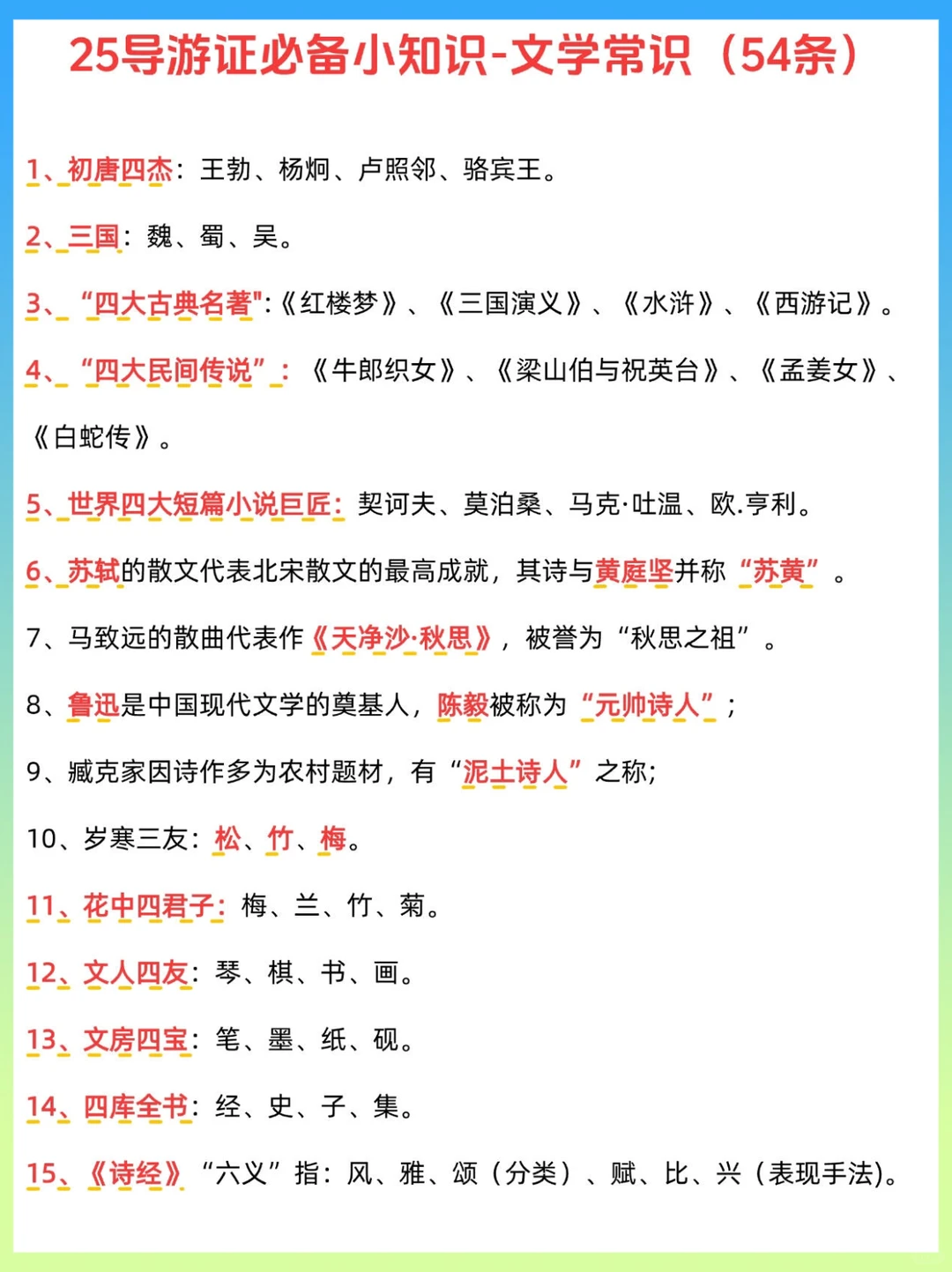 11.22导游证新增考点，吃透这些，大概率稳了