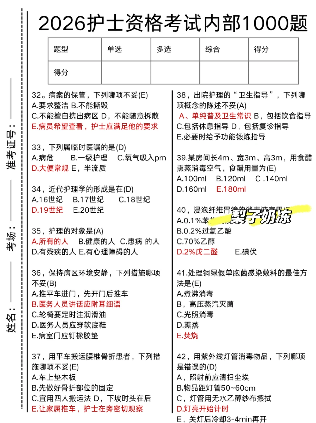 11月，护士资格第一天，开tm的始