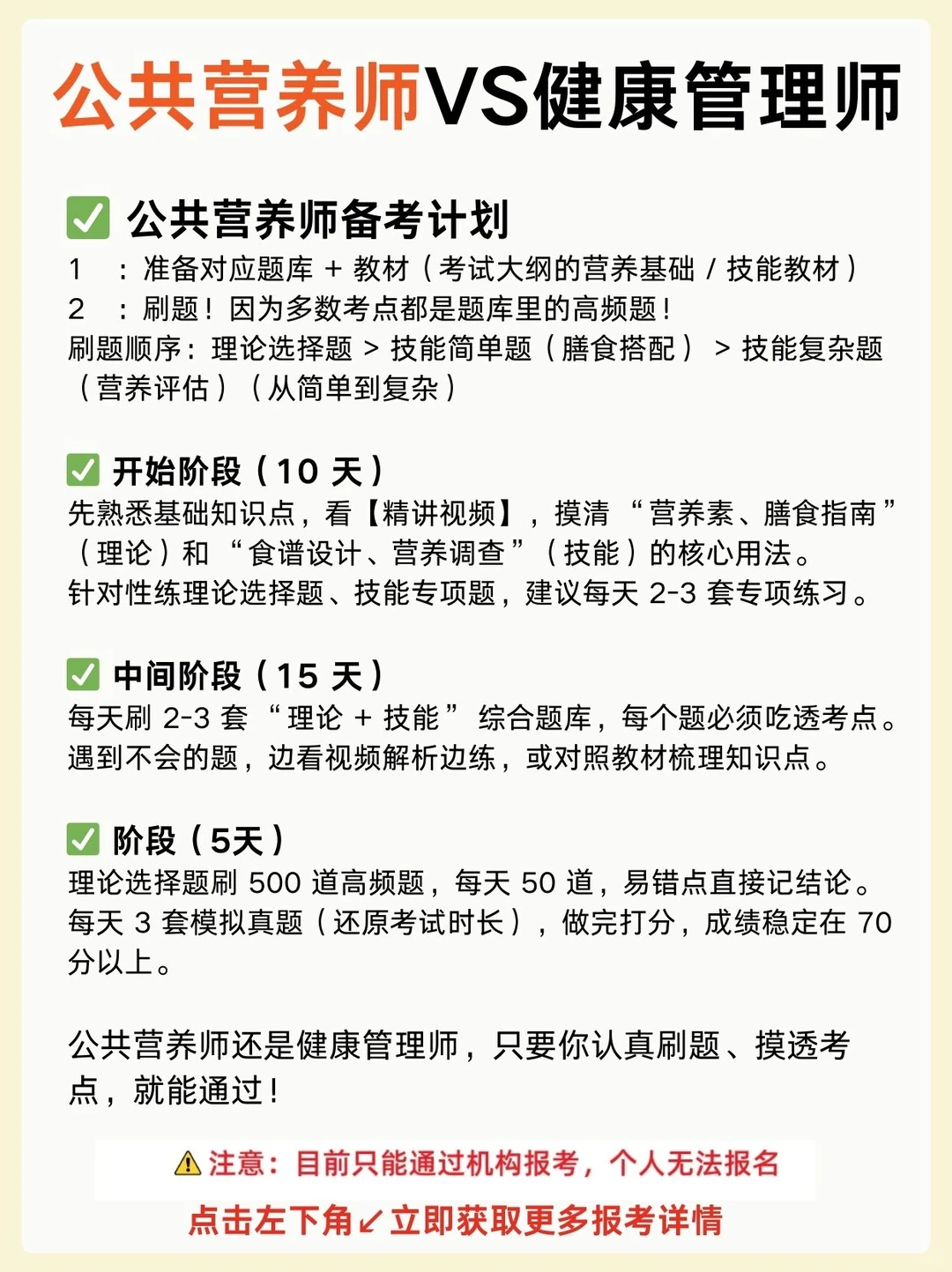 公共营养师和健康管理师如何选，建议考哪个