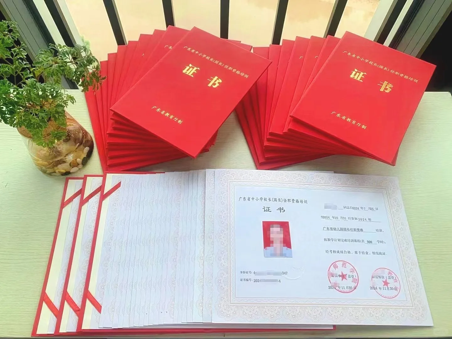 园长任职资格证