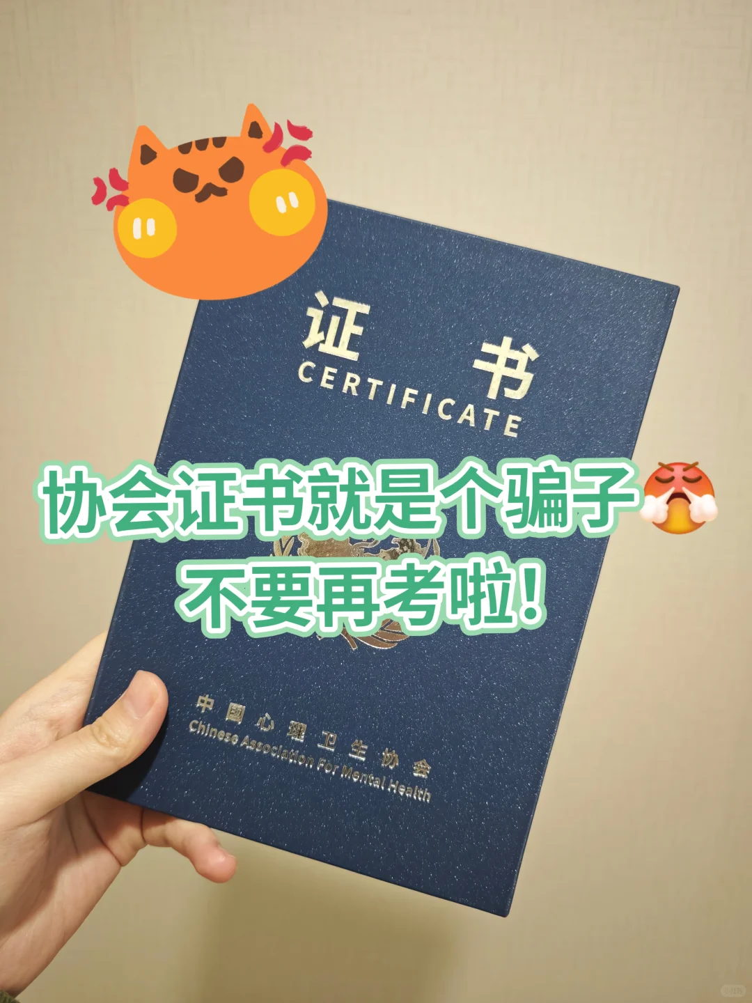 心理咨询师证书避坑💡一次考过指南