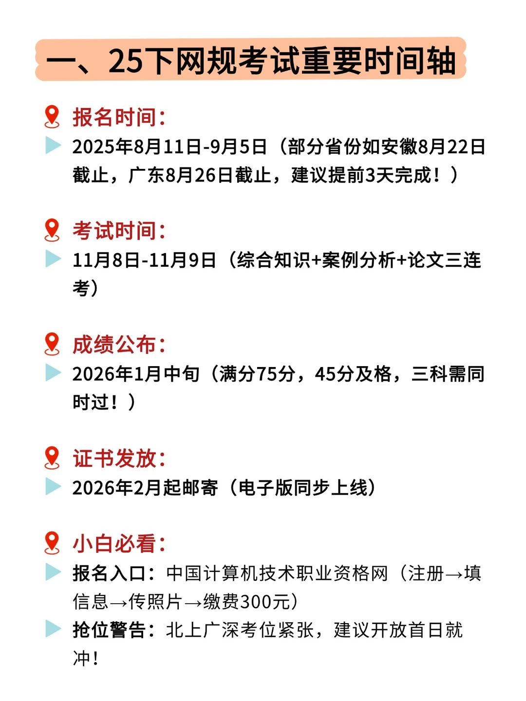 75天逆袭软考网规！零基础照样一次过！！